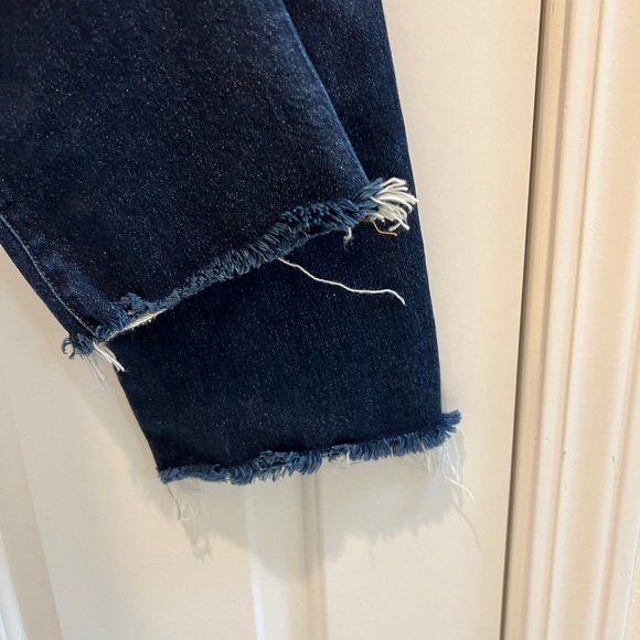 Frame Women’s 27 Le High Straight Raw Hem High Rise Jeans - Picture 5 of 5